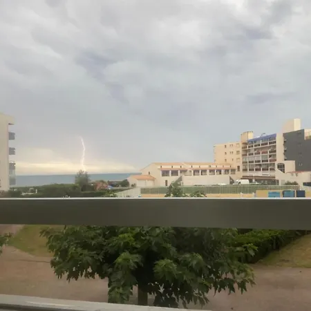 Appartement Aere Avec Vue Sur La Mer , Plage 50M Et Piscine 20M Dans La Residence *